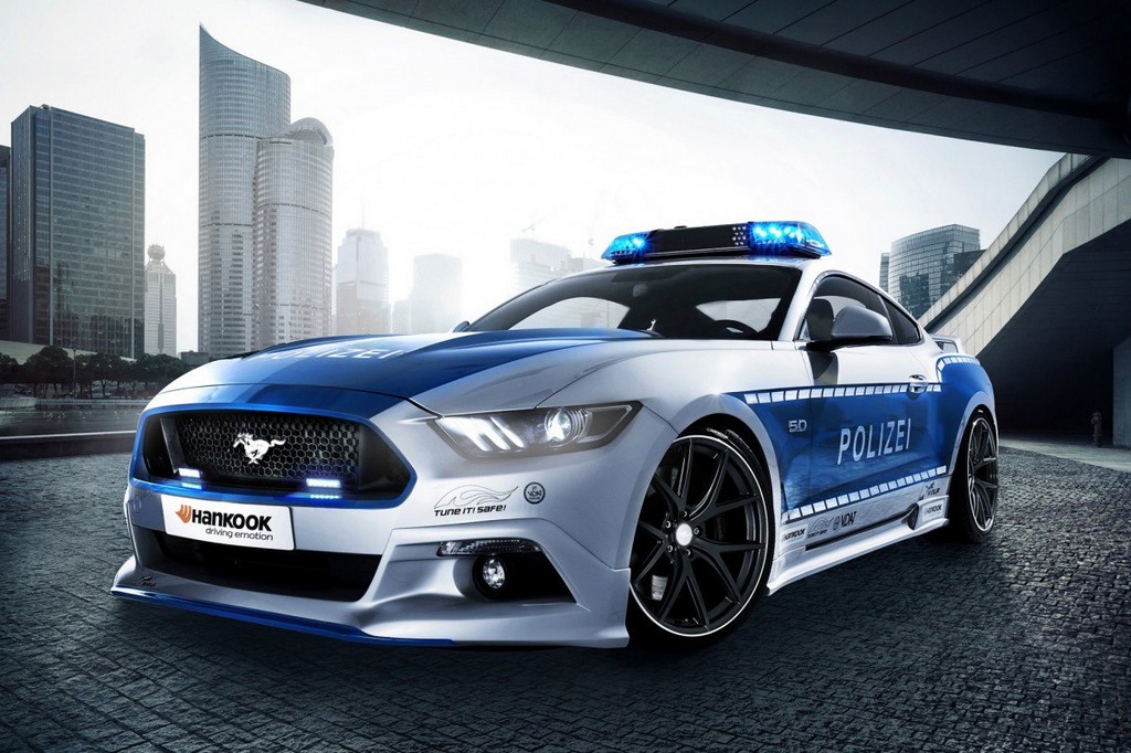 UM FORD MUSTANG PARA A POLÍCIA DA ALEMANHA, foto 1