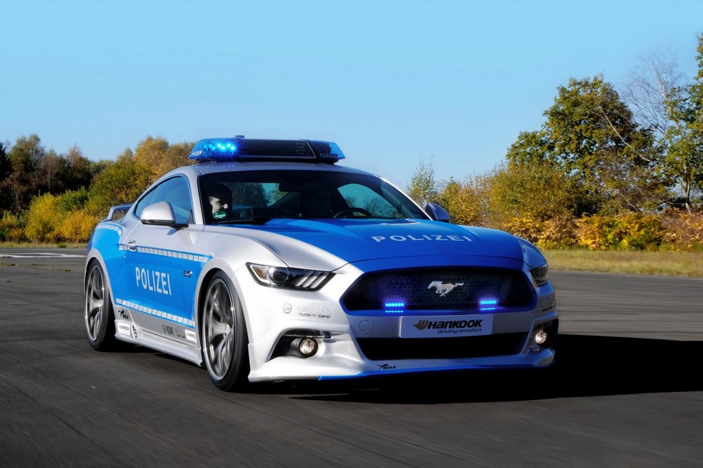 UM FORD MUSTANG PARA A POLÍCIA DA ALEMANHA, foto 3