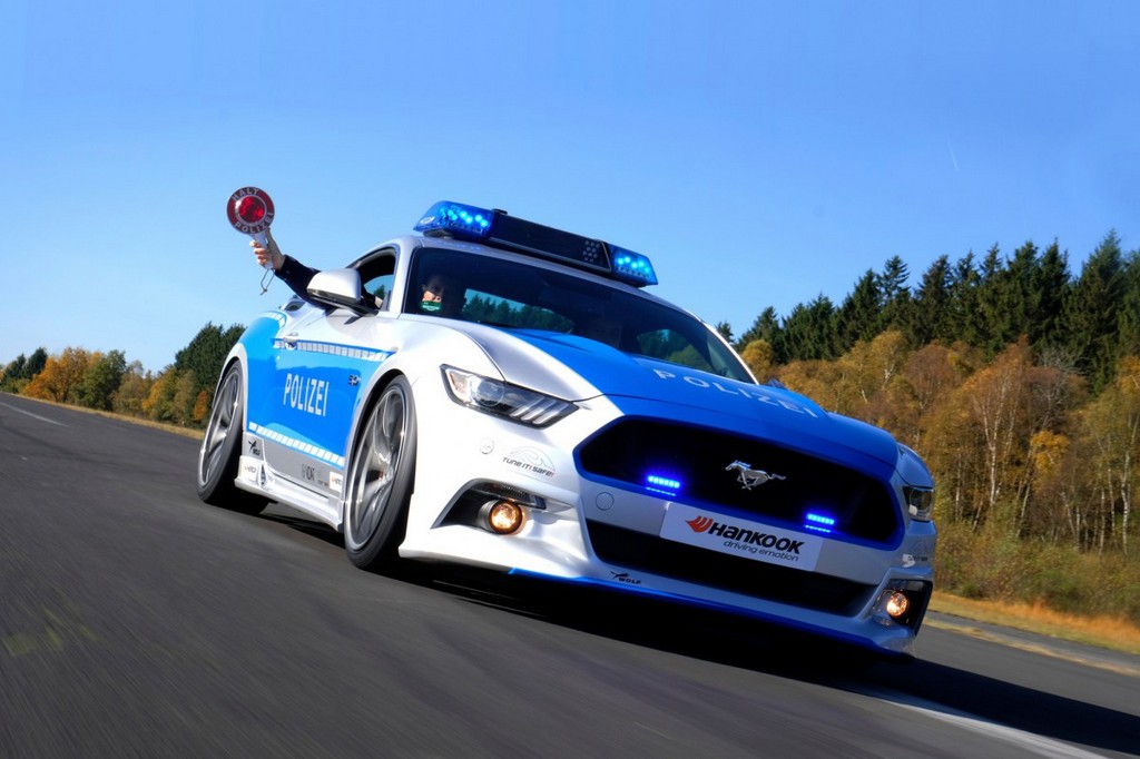 UM FORD MUSTANG PARA A POLÍCIA DA ALEMANHA, foto 4