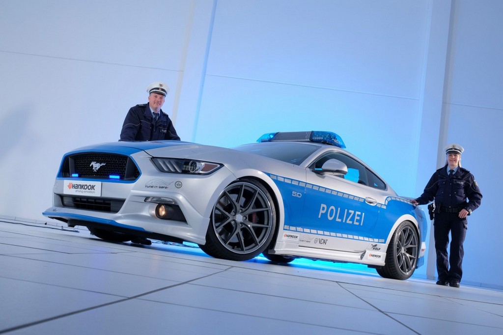 UM FORD MUSTANG PARA A POLÍCIA DA ALEMANHA, foto 7