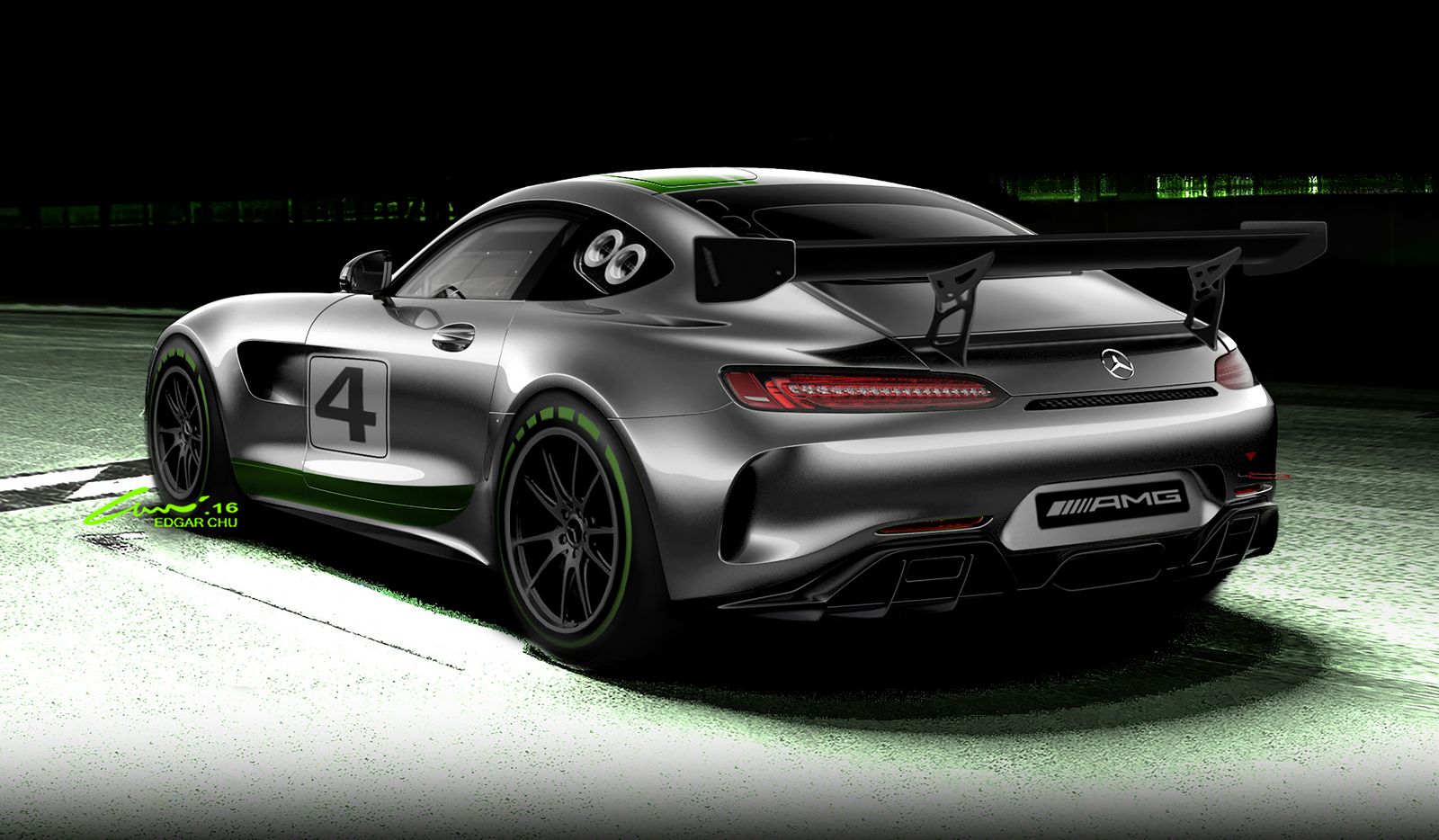 SURGEM AS PRIMEIRAS IMAGENS DO MERCEDES-AMG GT4, foto 2