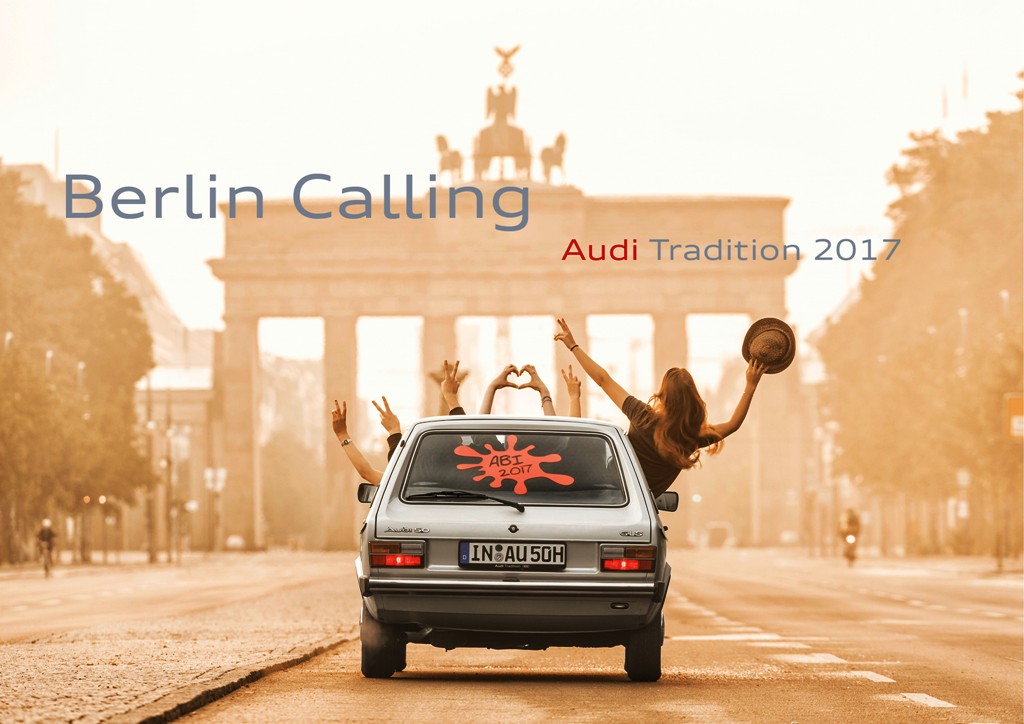 ‘BERLIN CALLING’: O NOVO CALENDÁRIO DA AUDI TRADITION, foto 1