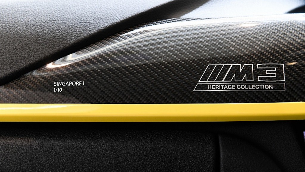 BMW M3 HERITAGE COLLECTION: EDIÇÃO LIMITADA DE 30 UNIDADES EXCLUSIVAS PARA SINGAPORE, foto 5