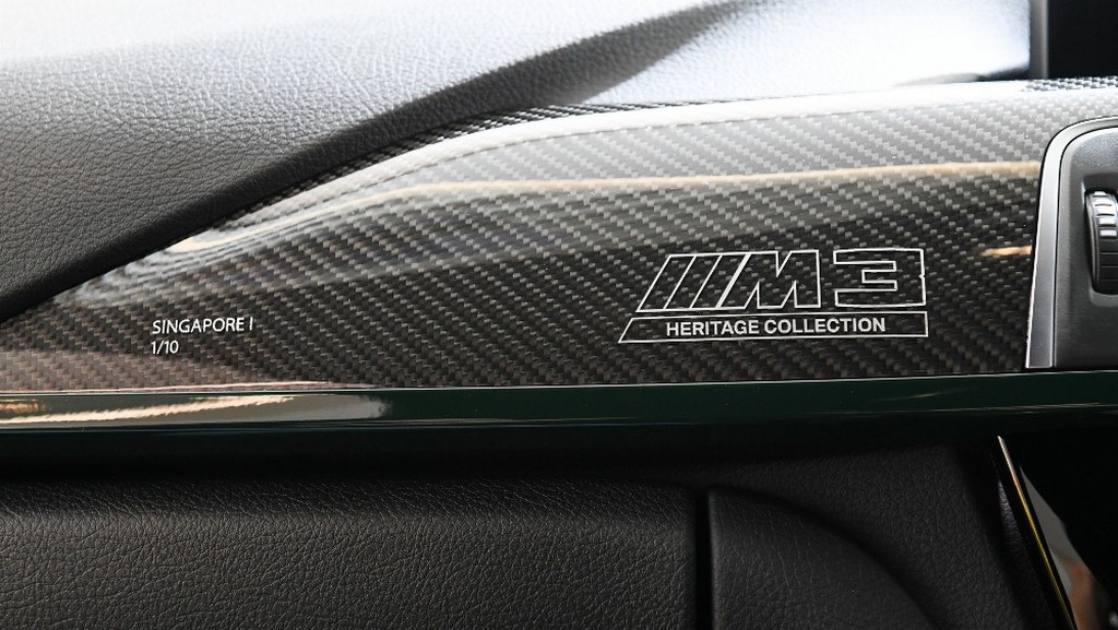 BMW M3 HERITAGE COLLECTION: EDIÇÃO LIMITADA DE 30 UNIDADES EXCLUSIVAS PARA SINGAPORE, foto 8