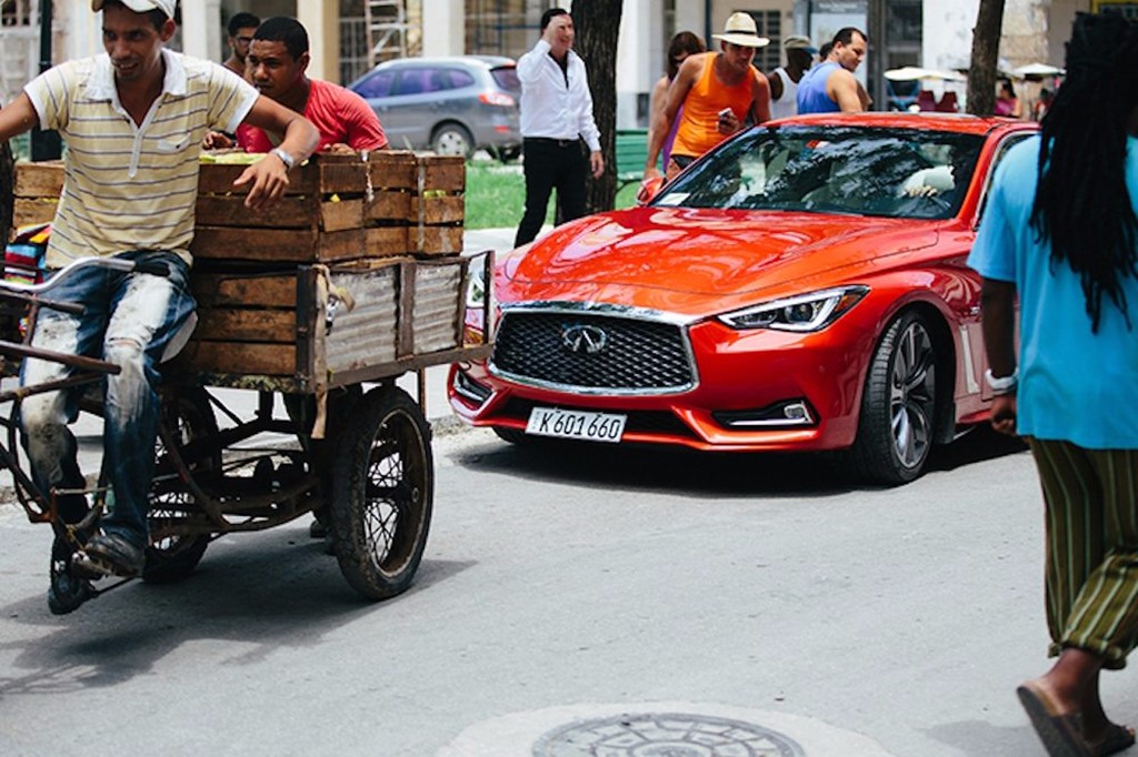 INFINITI Q60: O PRIMEIRO CARRO AMERICANO A CHEGAR EM CUBA DEPOIS DE 58 ANOS, foto 3
