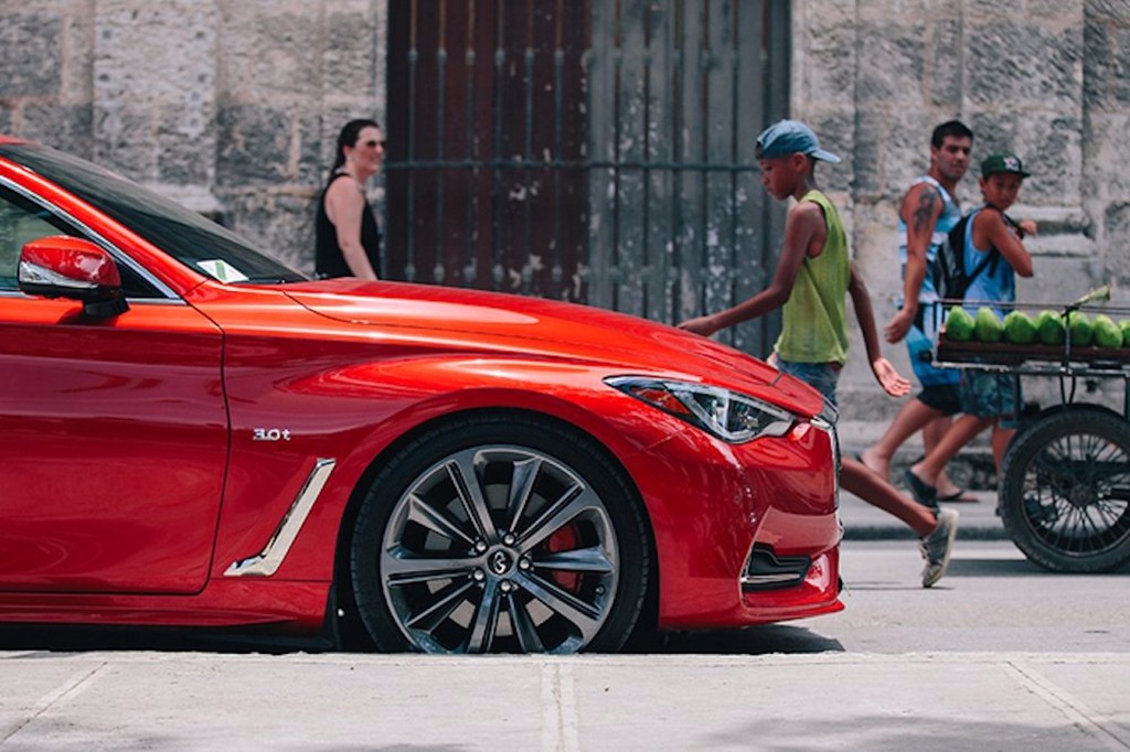 INFINITI Q60: O PRIMEIRO CARRO AMERICANO A CHEGAR EM CUBA DEPOIS DE 58 ANOS, foto 4
