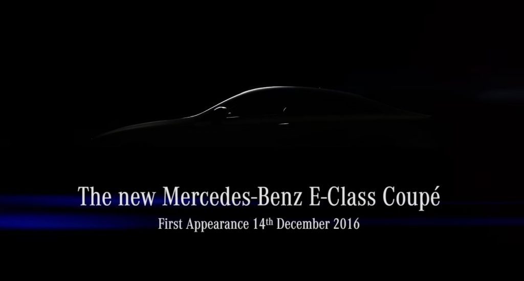 SURGE O PRIMEIRO VÍDEO E AS PRIMEIRAS IMAGENS OFICIAIS DO NOVO MERCEDES-BENZ E CLASS COUPE 2017, foto 8
