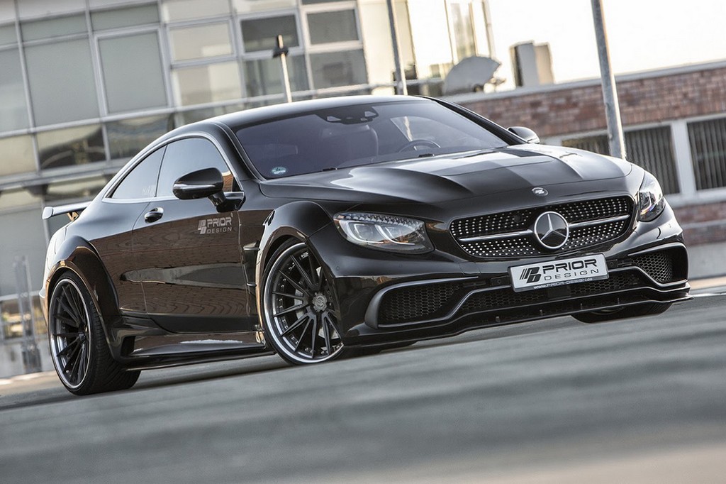 MERCEDES-BENZ S CLASS COUPE PREPARADO PELA PRIOR DESIGN SURGE BEM MAIS MUSCULOSO, foto 1