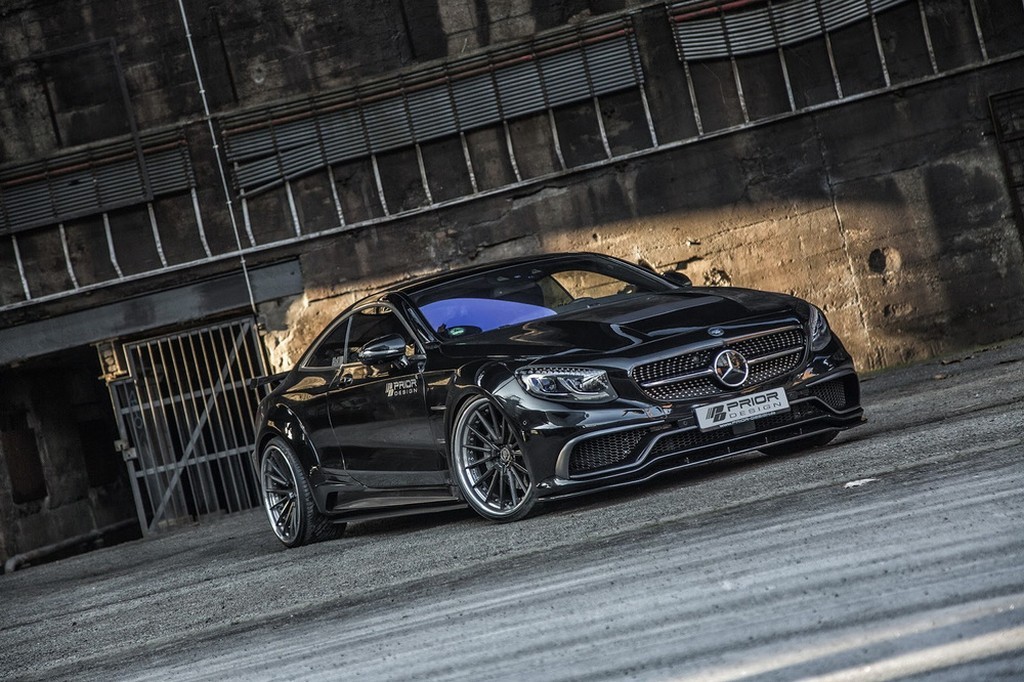 MERCEDES-BENZ S CLASS COUPE PREPARADO PELA PRIOR DESIGN SURGE BEM MAIS MUSCULOSO, foto 3