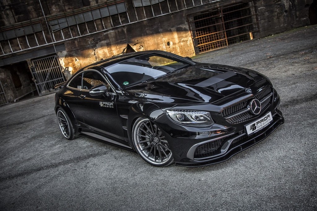 MERCEDES-BENZ S CLASS COUPE PREPARADO PELA PRIOR DESIGN SURGE BEM MAIS MUSCULOSO, foto 4
