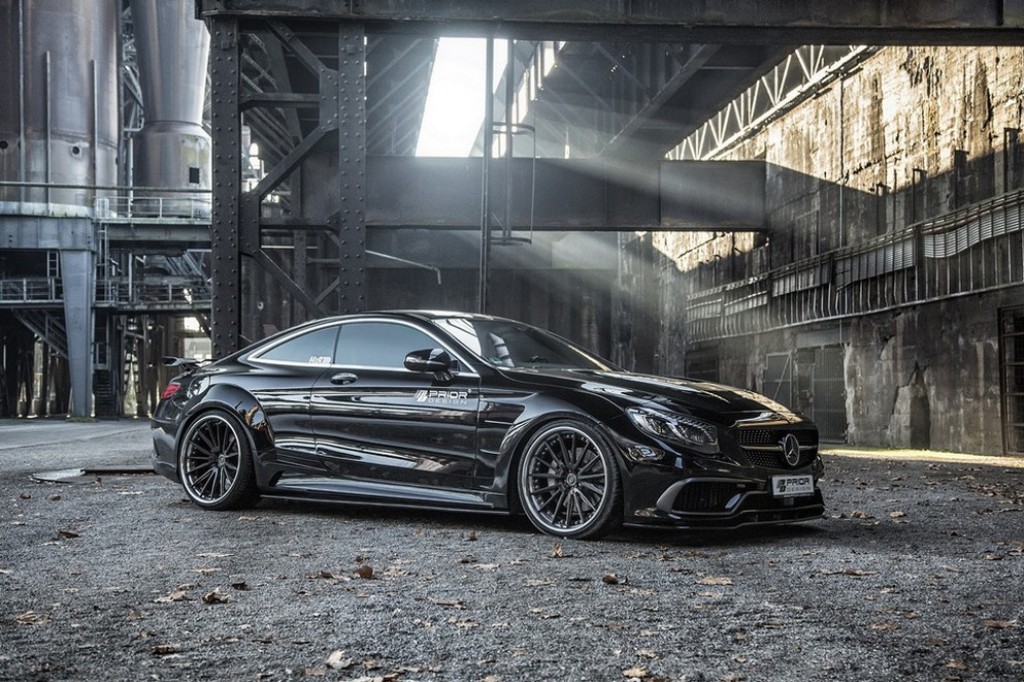 MERCEDES-BENZ S CLASS COUPE PREPARADO PELA PRIOR DESIGN SURGE BEM MAIS MUSCULOSO, foto 5