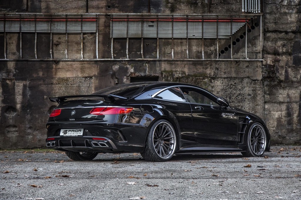MERCEDES-BENZ S CLASS COUPE PREPARADO PELA PRIOR DESIGN SURGE BEM MAIS MUSCULOSO, foto 6