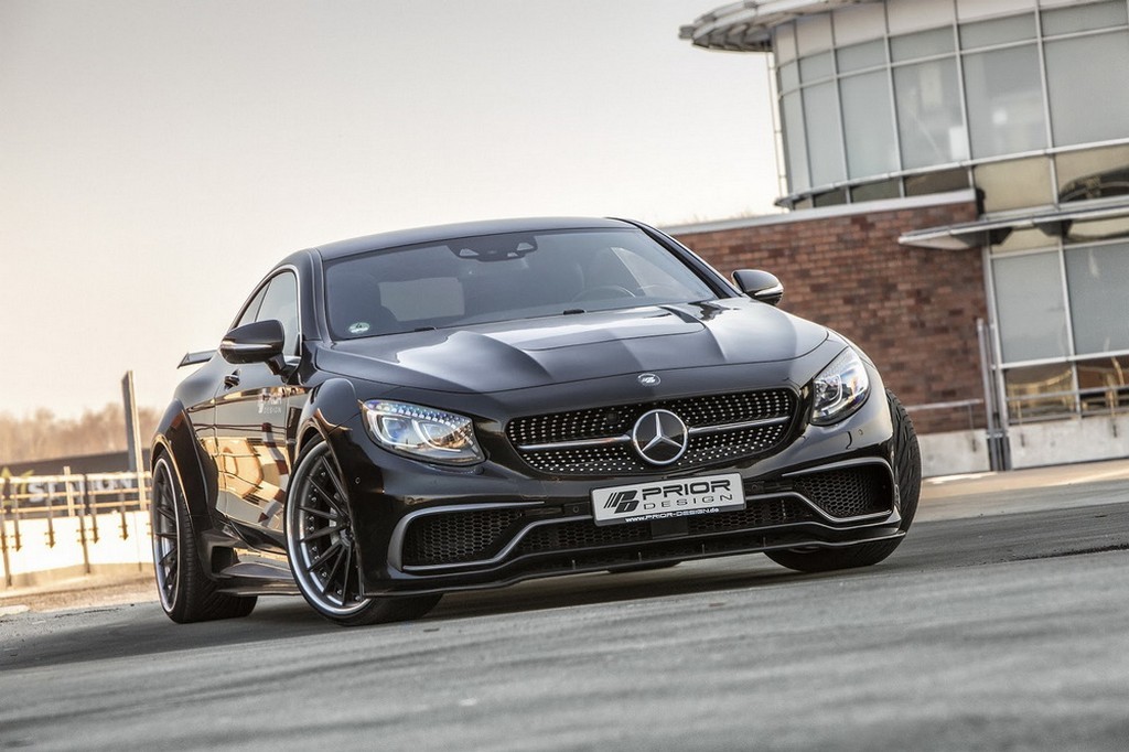 MERCEDES-BENZ S CLASS COUPE PREPARADO PELA PRIOR DESIGN SURGE BEM MAIS MUSCULOSO, foto 7