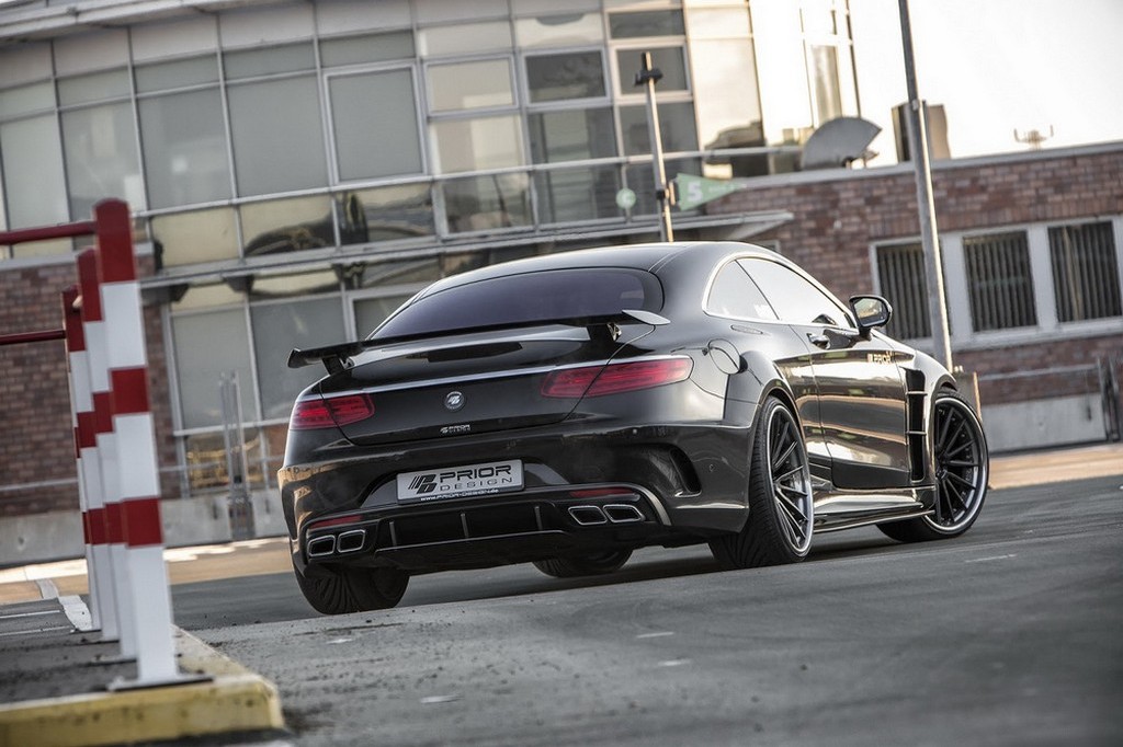 MERCEDES-BENZ S CLASS COUPE PREPARADO PELA PRIOR DESIGN SURGE BEM MAIS MUSCULOSO, foto 8