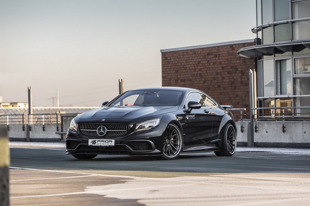 MERCEDES-BENZ S CLASS COUPE PREPARADO PELA PRIOR DESIGN SURGE BEM MAIS MUSCULOSO, foto 11