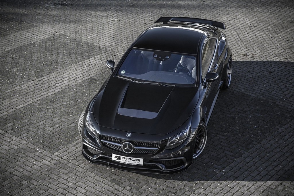 MERCEDES-BENZ S CLASS COUPE PREPARADO PELA PRIOR DESIGN SURGE BEM MAIS MUSCULOSO, foto 12