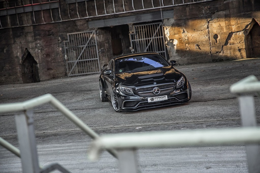 MERCEDES-BENZ S CLASS COUPE PREPARADO PELA PRIOR DESIGN SURGE BEM MAIS MUSCULOSO, foto 14