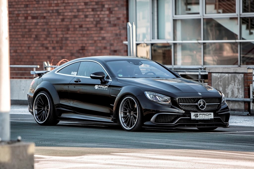 MERCEDES-BENZ S CLASS COUPE PREPARADO PELA PRIOR DESIGN SURGE BEM MAIS MUSCULOSO, foto 16