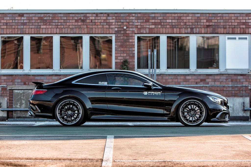 MERCEDES-BENZ S CLASS COUPE PREPARADO PELA PRIOR DESIGN SURGE BEM MAIS MUSCULOSO, foto 17