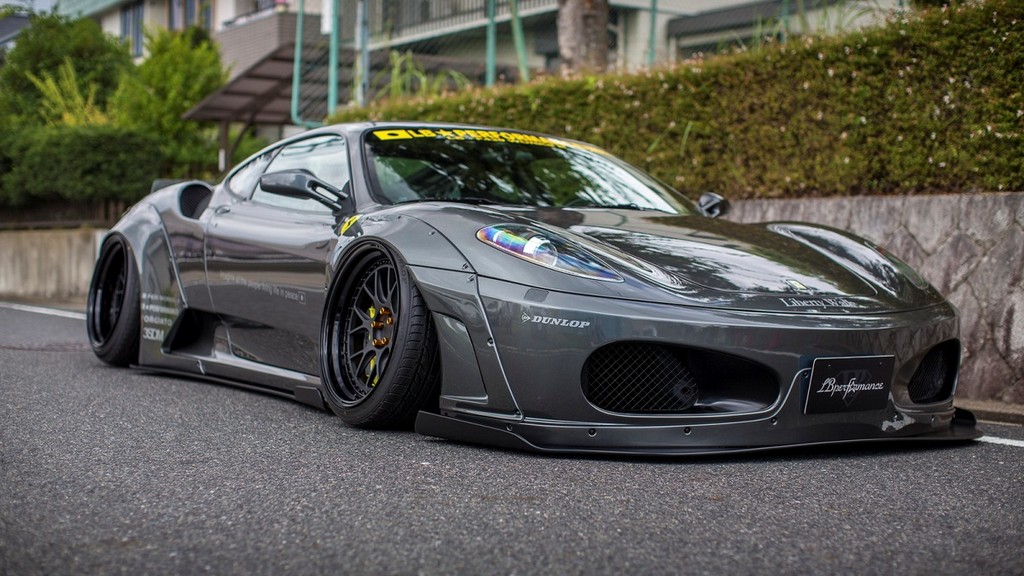 LIBERTY WALK APRESENTA UM TRABALHO SOBRE O FERRARI F430, foto 3