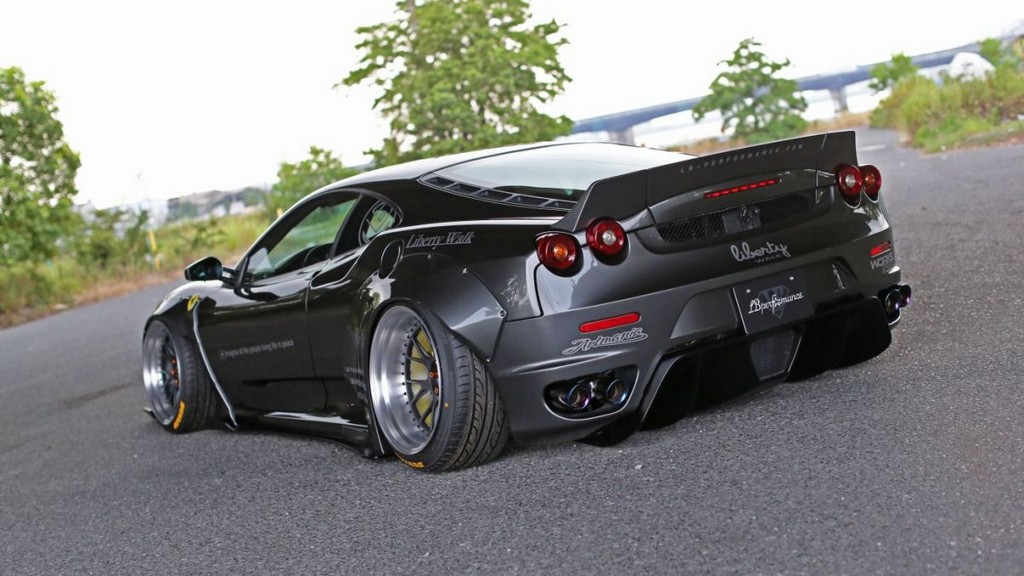 LIBERTY WALK APRESENTA UM TRABALHO SOBRE O FERRARI F430, foto 4