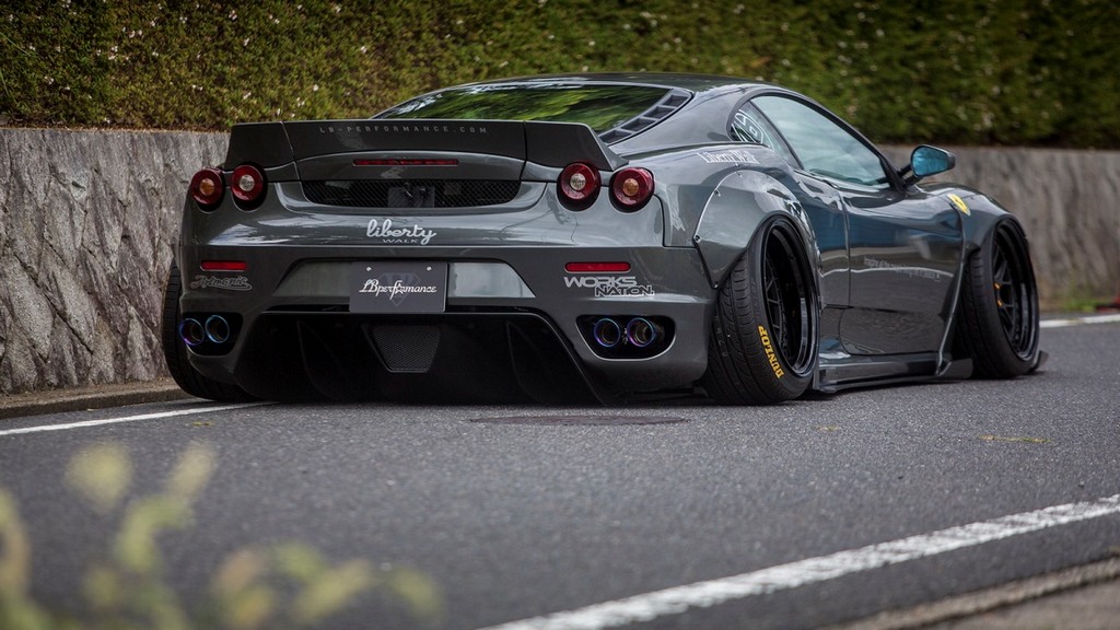 LIBERTY WALK APRESENTA UM TRABALHO SOBRE O FERRARI F430, foto 5
