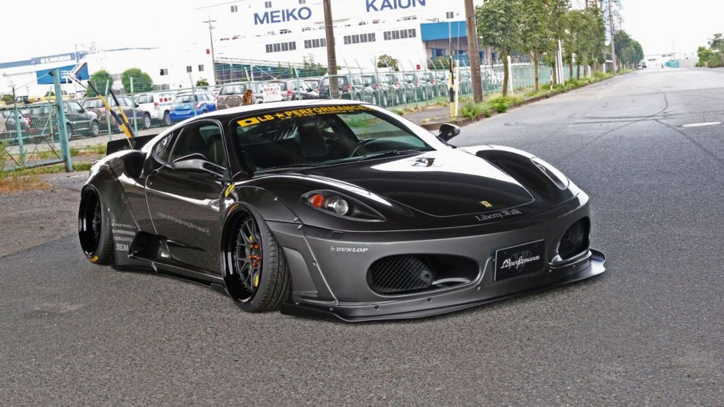 LIBERTY WALK APRESENTA UM TRABALHO SOBRE O FERRARI F430, foto 6