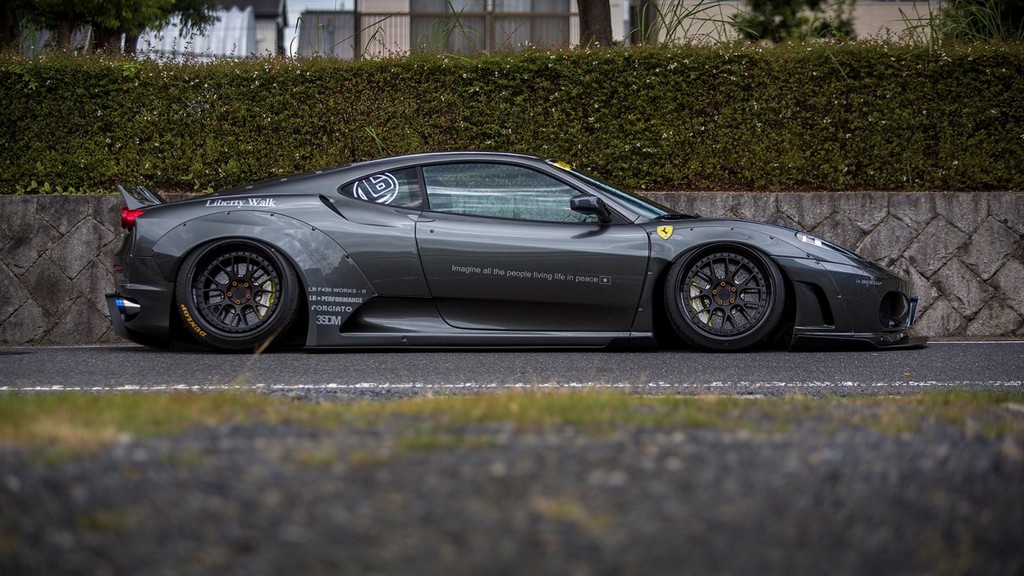 LIBERTY WALK APRESENTA UM TRABALHO SOBRE O FERRARI F430, foto 7