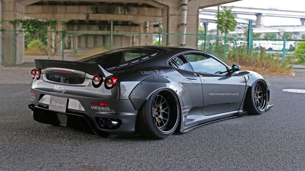 LIBERTY WALK APRESENTA UM TRABALHO SOBRE O FERRARI F430, foto 9
