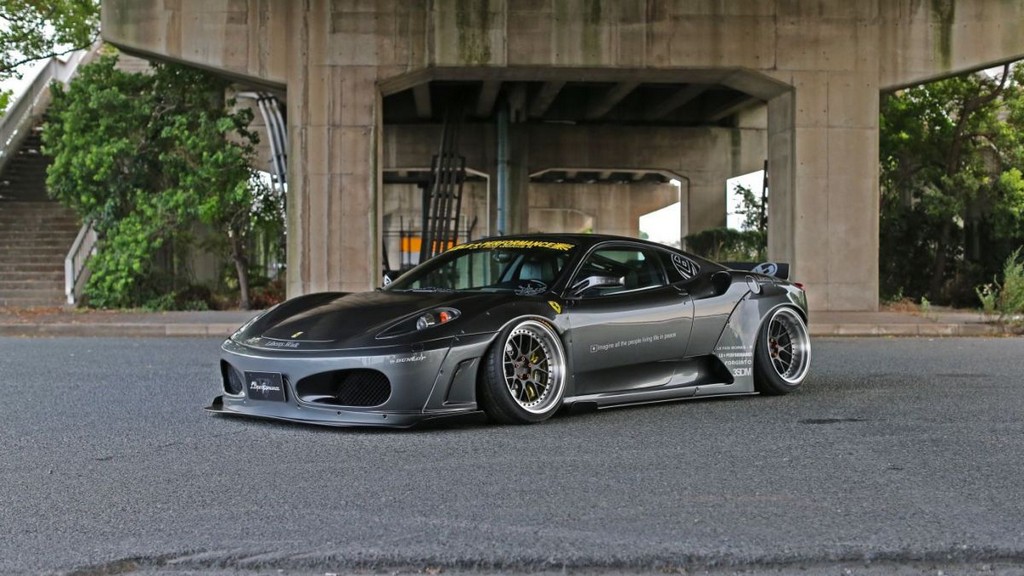 LIBERTY WALK APRESENTA UM TRABALHO SOBRE O FERRARI F430, foto 10