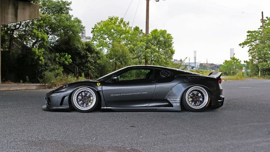 LIBERTY WALK APRESENTA UM TRABALHO SOBRE O FERRARI F430, foto 14