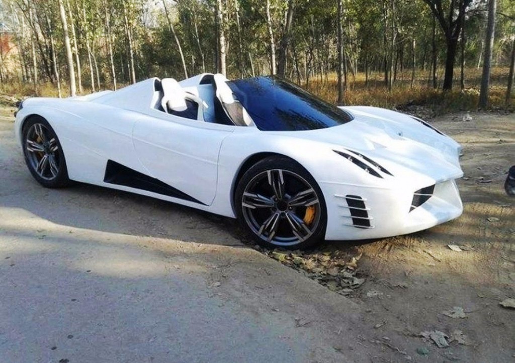 MAIS UMA CÓPIA DESCARADA NA CHINA, AGORA DO PAGANI HUAYRA, foto 4