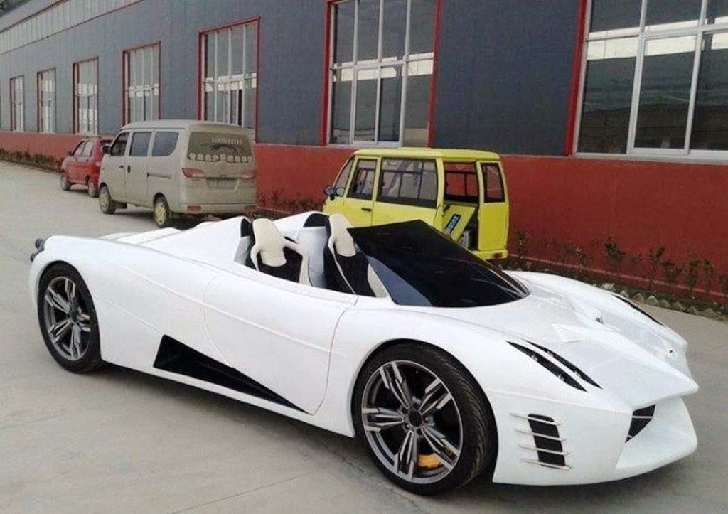 MAIS UMA CÓPIA DESCARADA NA CHINA, AGORA DO PAGANI HUAYRA, foto 5