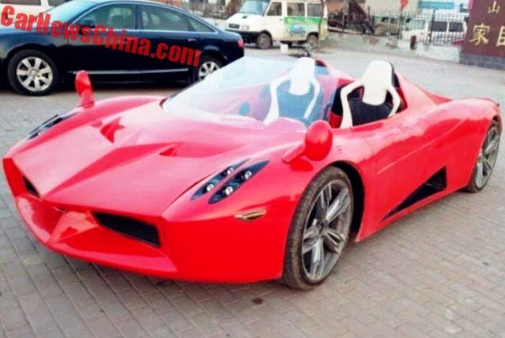 MAIS UMA CÓPIA DESCARADA NA CHINA, AGORA DO PAGANI HUAYRA, foto 11