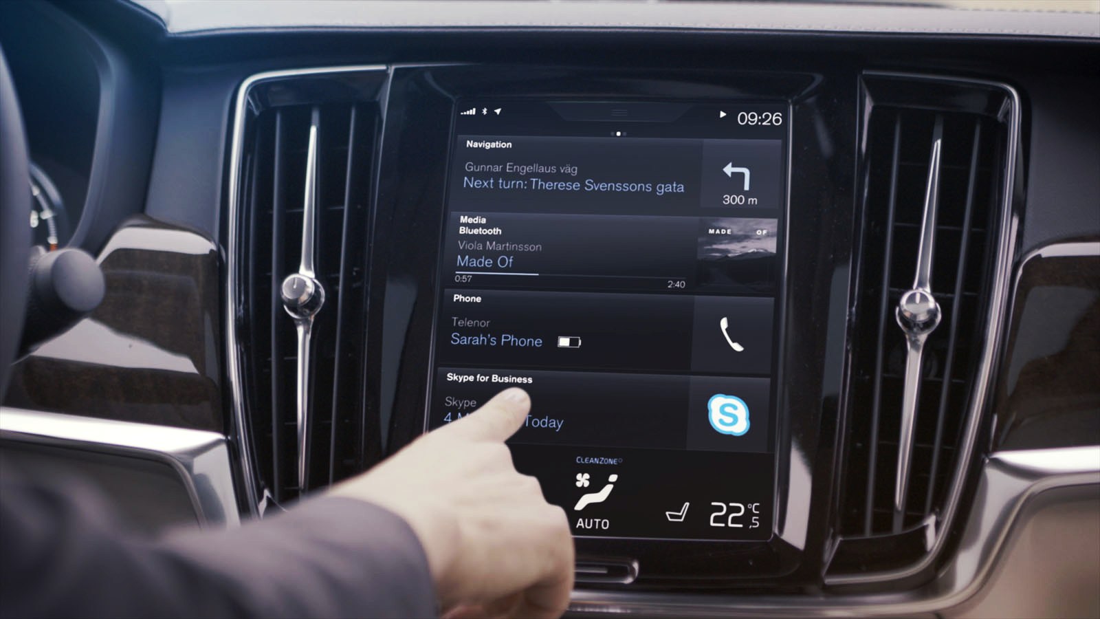 VOLVO É O PRIMEIRO FABRICANTE A INTEGRAR O SKYPE EM SEUS CARROS, foto 1