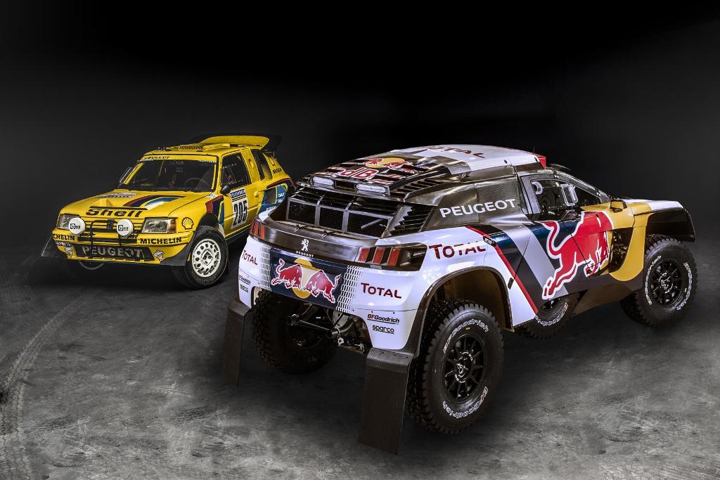 TRINTA ANOS SEPARAM O LENDÁRIO PEUGEOT 205 T16 DO NOVO 3008 DKR, foto 1
