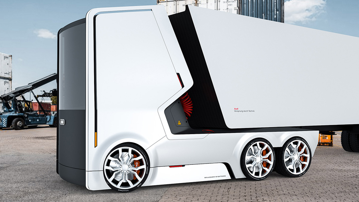 ASSIM PODERIAM SER OS CAMINHÕES ELÉTRICOS E AUTÔNOMOS DA AUDI, foto 2