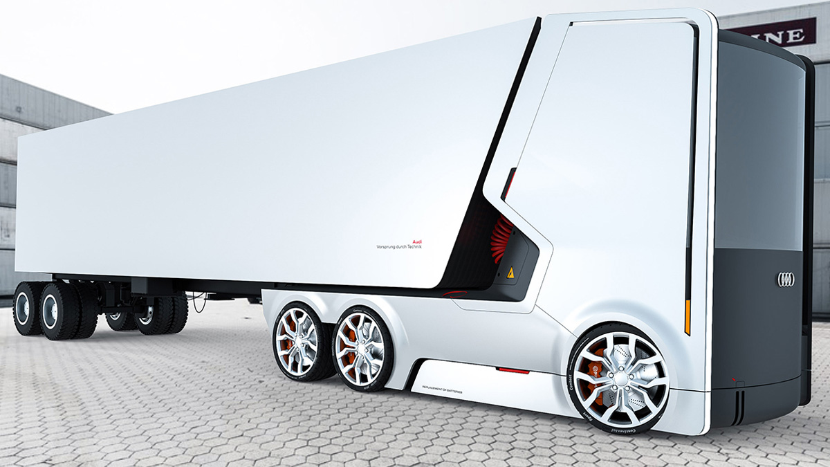 ASSIM PODERIAM SER OS CAMINHÕES ELÉTRICOS E AUTÔNOMOS DA AUDI, foto 3