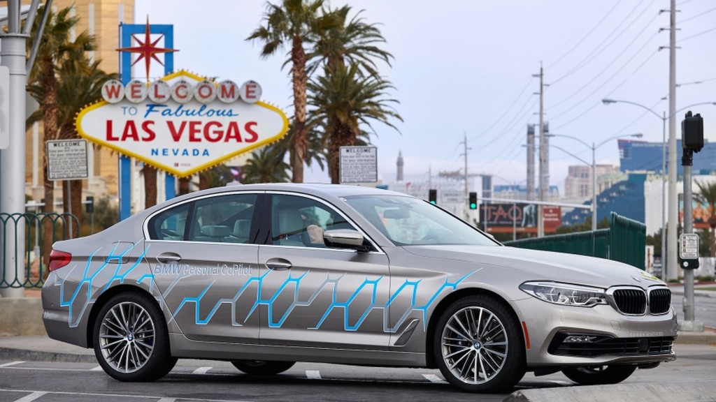 BMW APRESENTOU UM SÉRIE 5 AUTÔNOMO NO CES 2017 EM LAS VEGAS, foto 1