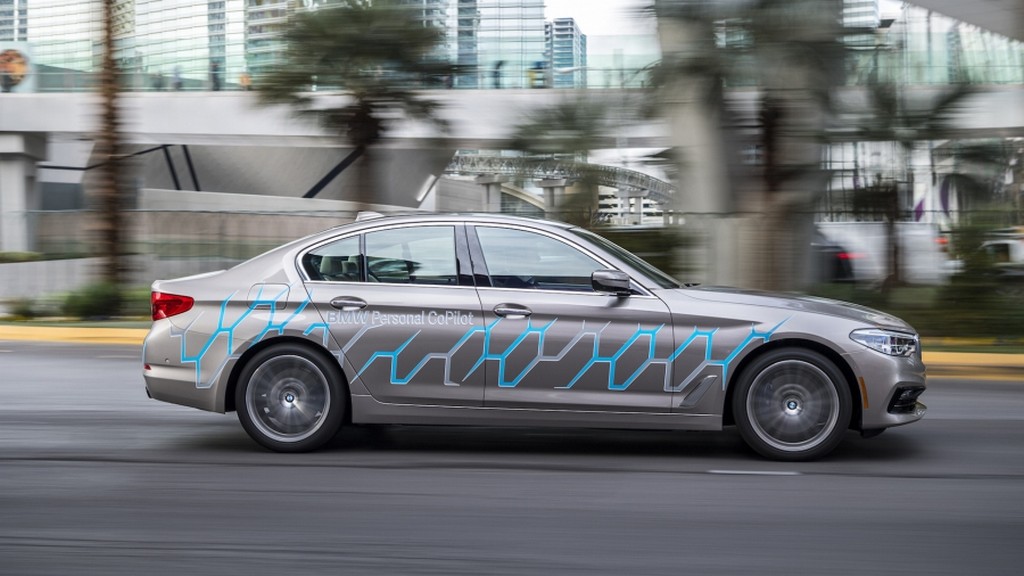 BMW APRESENTOU UM SÉRIE 5 AUTÔNOMO NO CES 2017 EM LAS VEGAS, foto 3