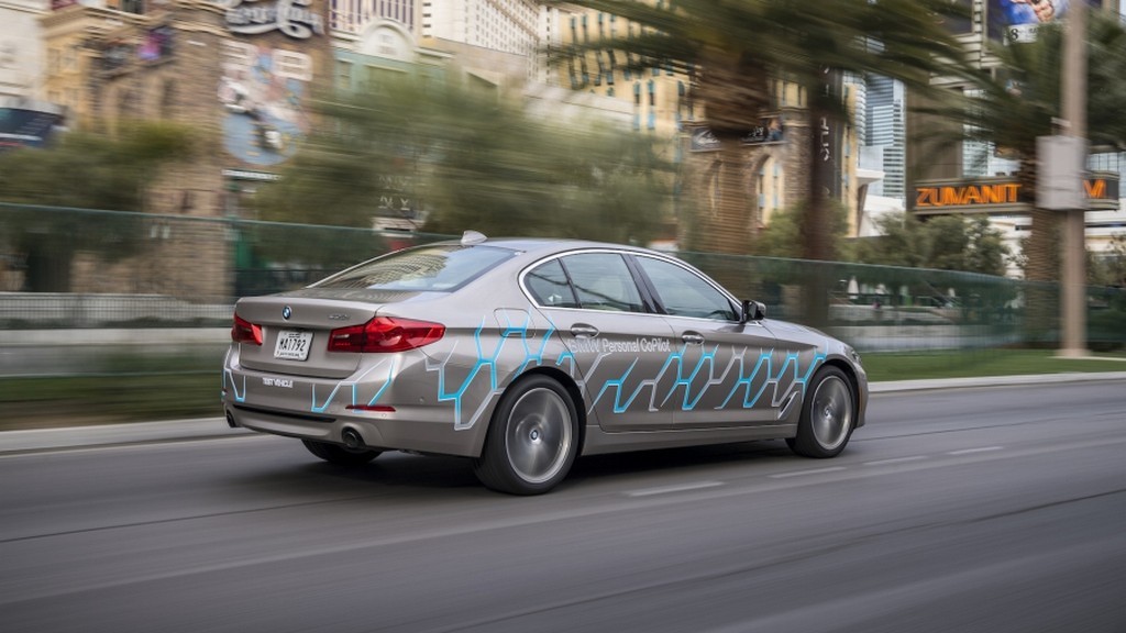 BMW APRESENTOU UM SÉRIE 5 AUTÔNOMO NO CES 2017 EM LAS VEGAS, foto 4