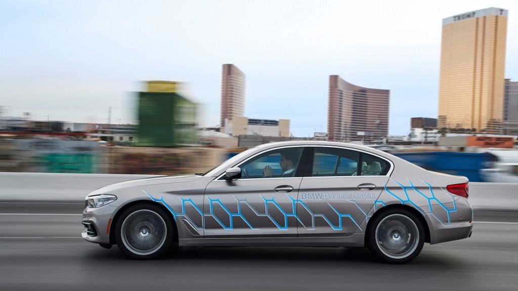 BMW APRESENTOU UM SÉRIE 5 AUTÔNOMO NO CES 2017 EM LAS VEGAS, foto 5