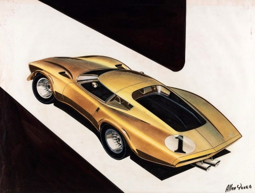 A HISTÓRIA E A EVOLUÇÃO DO CORVETTE ATRAVÉS DE SEUS ESBOÇOS E ANÚNCIOS, foto 1