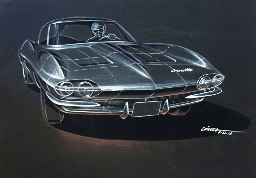 A HISTÓRIA E A EVOLUÇÃO DO CORVETTE ATRAVÉS DE SEUS ESBOÇOS E ANÚNCIOS, foto 6