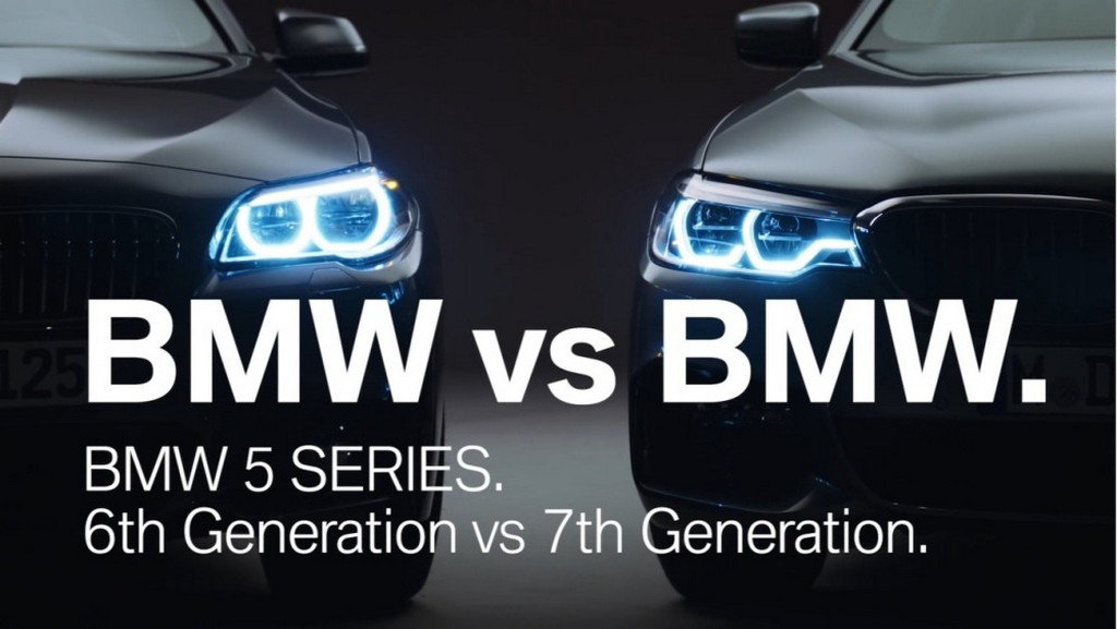 BMW COMPARA O SÉRIE 5 DA 6ª GERAÇÃO COM O SÉRIE 5 2017, foto 2