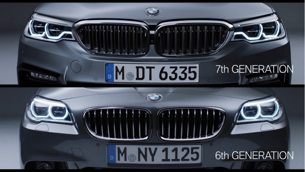 BMW COMPARA O SÉRIE 5 DA 6ª GERAÇÃO COM O SÉRIE 5 2017, foto 4