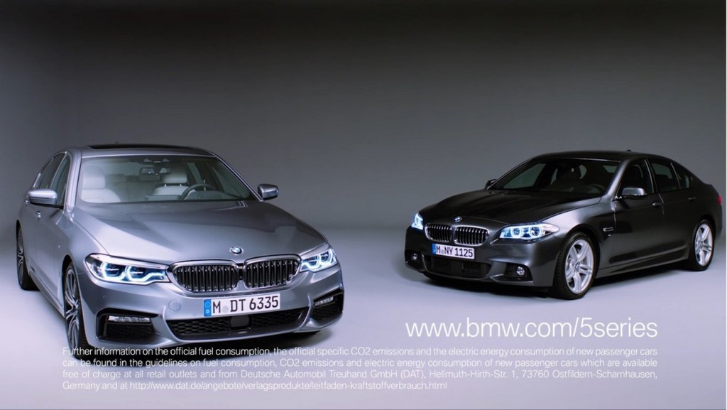 BMW COMPARA O SÉRIE 5 DA 6ª GERAÇÃO COM O SÉRIE 5 2017, foto 6