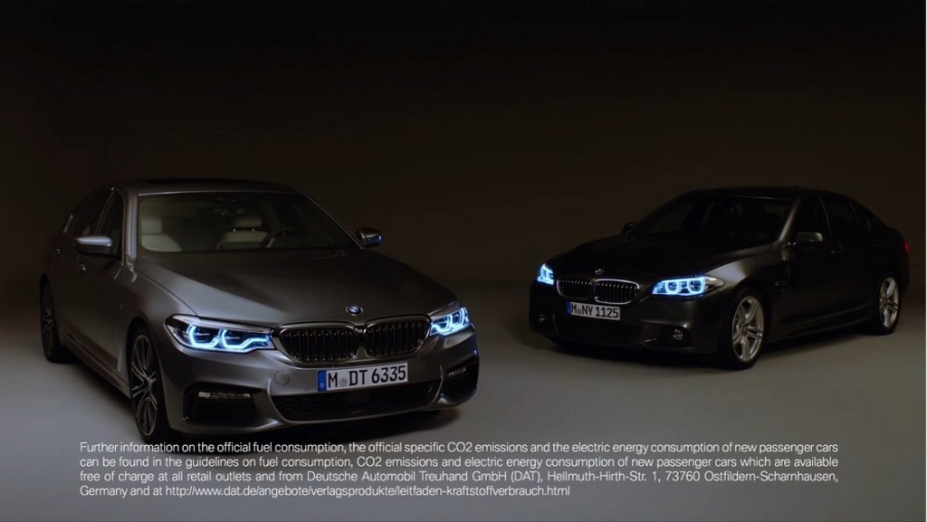 BMW COMPARA O SÉRIE 5 DA 6ª GERAÇÃO COM O SÉRIE 5 2017, foto 7