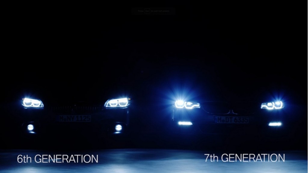 BMW COMPARA O SÉRIE 5 DA 6ª GERAÇÃO COM O SÉRIE 5 2017, foto 10