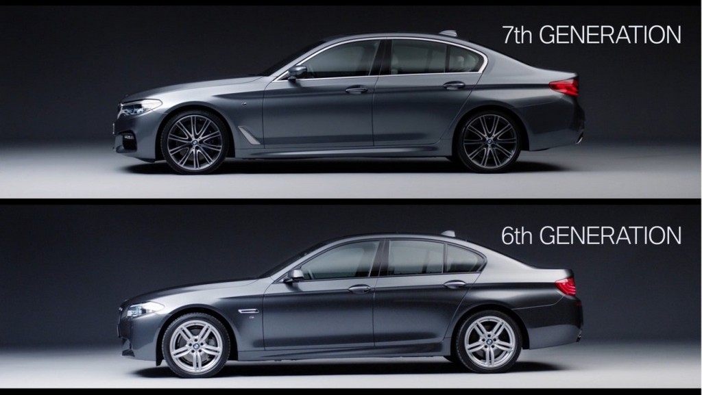 BMW COMPARA O SÉRIE 5 DA 6ª GERAÇÃO COM O SÉRIE 5 2017, foto 11